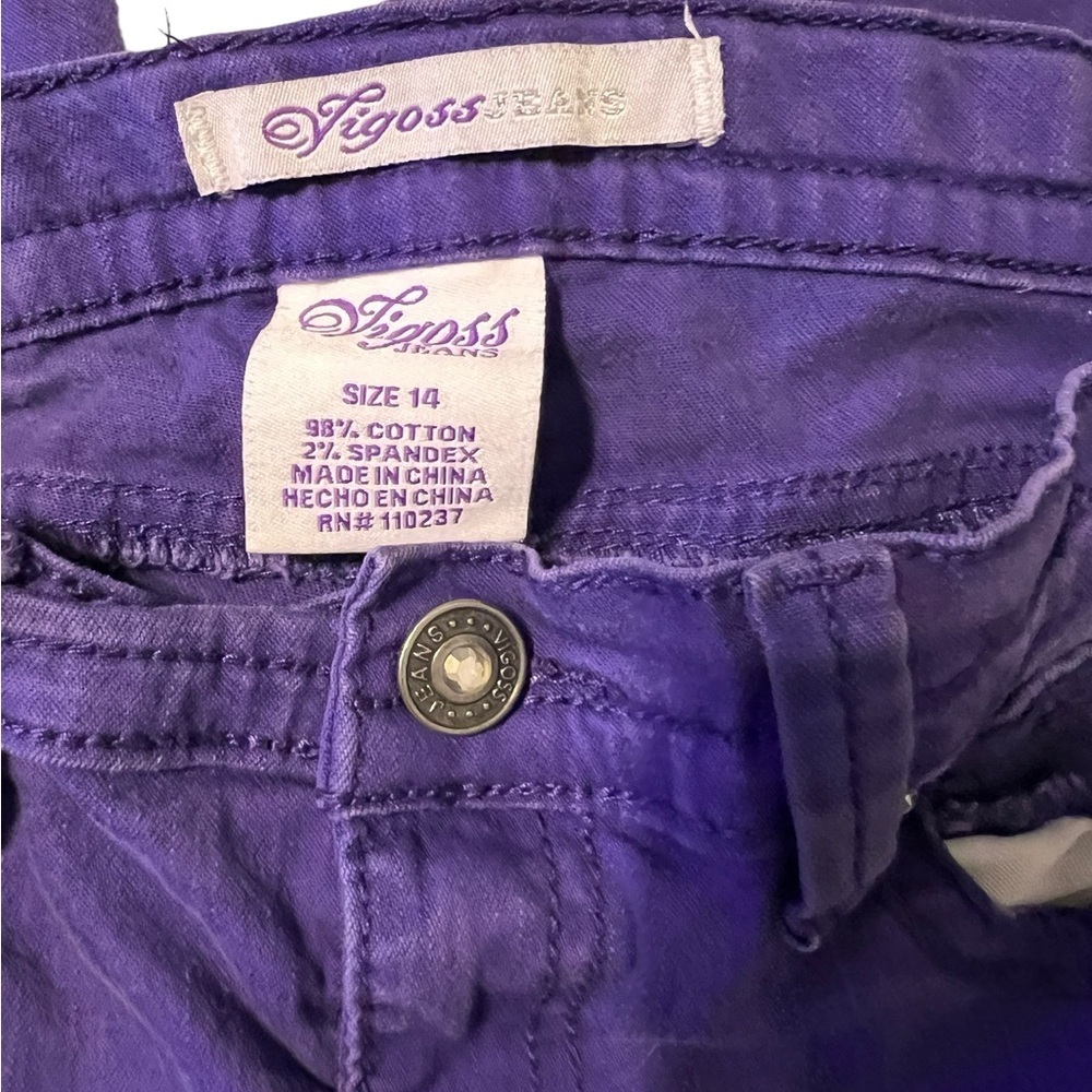 Vigoss Girls Cuffed Capri Pants - Picture 3 of 5
